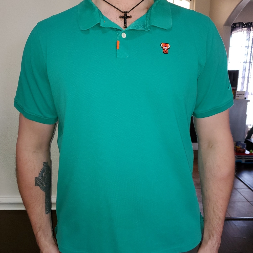 Nike Dri-Fit Tiger Woods Polo Mens Size Large